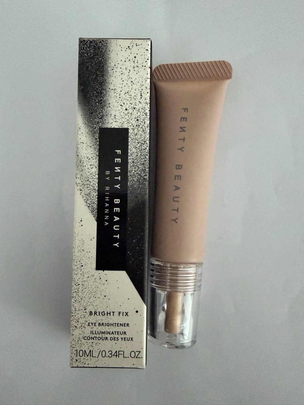 FENTY Bright Fix Eye Brightener Concealer Shade: CREPE- New in box